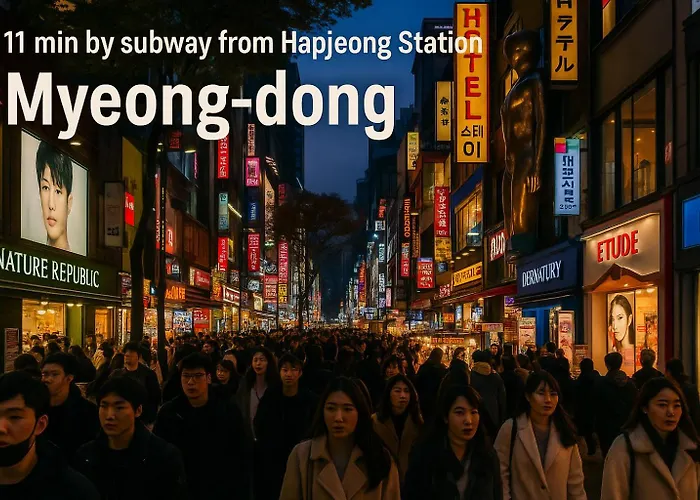 Appartement Hongdae#hongik Univ Station 9 Min Walk#airport Railroad Access#free Parking#free Netflix#free Wifi#luggage Storage#washer And Dryer *