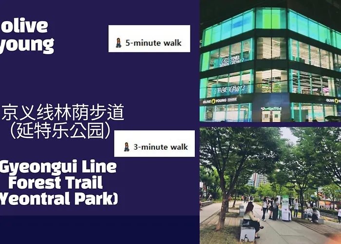 Hongdae#hongik Univ Station 9 Min Walk#airport Railroad Access#free Parking#free Netflix#free Wifi#luggage Storage#washer And Dryer Seoel