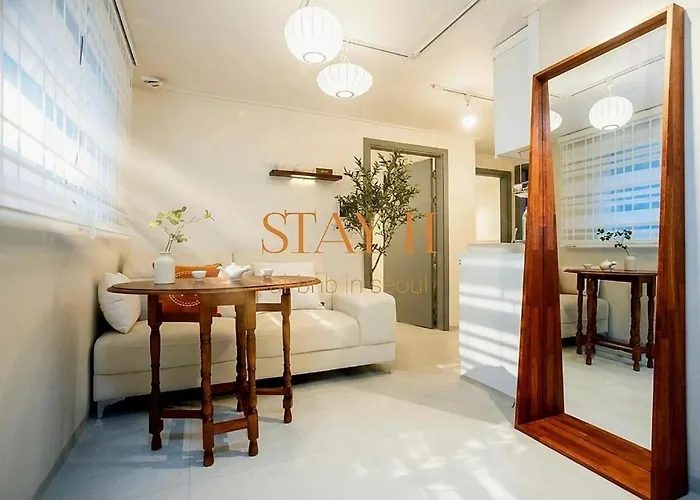 Hongdae#hongik Univ Station 9 Min Walk#airport Railroad Access#free Parking#free Netflix#free Wifi#luggage Storage#washer And Dryer